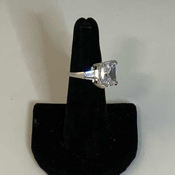 5ct Asscher Cut Ring - Picture 10 of 16